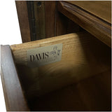 39" Unfinished 4 Door Davis Vintage Hutch #08995