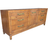 70" Unfinished 1 Door 6 Drawer Fancher Vintage Buffet #08910