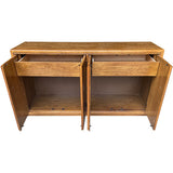 56" Unfinished 4 Door Vintage Buffet #08829