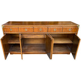 66.5" Unfinished 5 Door 3 Drawer Vintage Buffet #08821