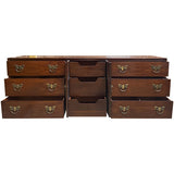 80" Unfinished 2 Door 6 Drawer Vintage Buffet #08815