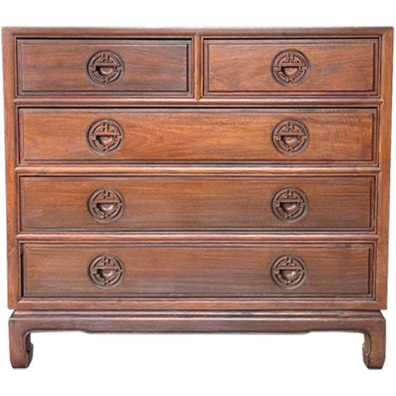 vintage 5 drawer dresser 36" Unfinished 5 Drawer Vintage Dresser #08771 – MegMade Store