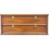 38.5" Unfinished 2 Drawer Vintage Single Nightstand #08579