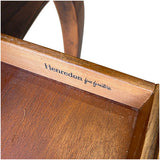 72" Unfinished 2 Drawer Henredon Vintage Console Table #08936