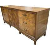 78" Unfinished 2 Door 6 Drawer Vintage Buffet #08819