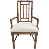 22" Unfinished Vintage Chair Set of 6 + Fabric #08827