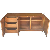 64" Unfinished 3 Door Vintage Buffet #08921