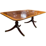 45'' Unfinished Vintage Dining Table Extedable #08948