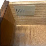 76" Unfinished 10 Drawer Davis Vintage Dresser #08992