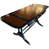 37.5" Finished 2 Drawer Vintage Table #07016