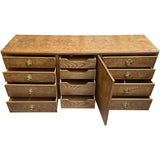 67.75" Unfinished 1 Door 8 Drawer Thomasville Vintage Buffet #08814