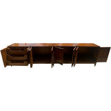 128.5" Unfinished 8 Door Vintage Buffet #08919