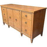 62" Unfinished 2 Door 6 Drawer Vintage Buffet #08828