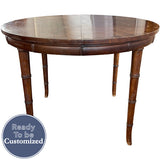40"-60"-80" Unfinished Furniture Vintage Table #09005