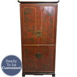 40" Unfinished 4 Door Vintage Hutch #08980