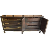 68" Unfinished 2 Door 3 Drawer Vintage Buffet #08822