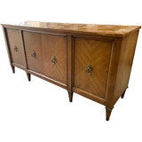 72" Unfinished 4 Door Century Vintage Buffet #08828