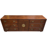 80" Unfinished 2 Door 6 Drawer Vintage Buffet #08815