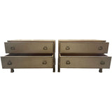 32" Unfinished 2 Drawer Davis Vintage Nightstand Set of 2 #08896