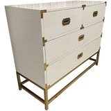 44" Finished 4 Drawer Vintage Dresser #08988