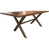 72'' Unfinished Vintage Table #08832