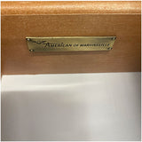 73" Unfinished 4 Door American Of Martinsville Vintage Buffet #08941