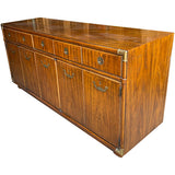 66.5" Unfinished 5 Door 3 Drawer Vintage Buffet #08821