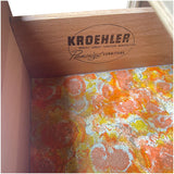 38.5" Unfinished 5 Drawer Kroehler Vintage Tallboy #08857