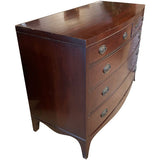 46" Unfinished 5 Drawer Genuine Mahogany Vintage Dresser #08818