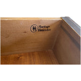 59.5" Unfinished 10 Drawer Henredon Vintage Dresser #08824