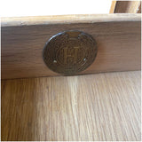 24.5" Unfinished 1 Drawer 2 Door Hickory Manufacturing Co. Vintage Nightstand Set of 2 #08893