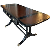 37.5" Finished 2 Drawer Vintage Table #07016