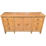 62" Unfinished 2 Door 6 Drawer Vintage Buffet #08828
