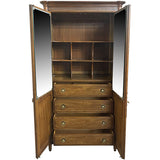 39" Unfinished 4 Door Davis Vintage Hutch #08995