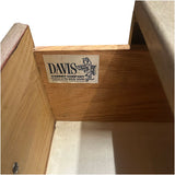 32" Unfinished 2 Drawer Davis Vintage Nightstand Set of 2 #08896