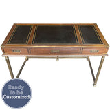 48" Unfinished 3 Drawer Sligh Furniture Vintage Console Table #08859