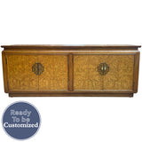 79" Unfinished 4 Door Century Vintage Buffet #08861