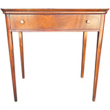 30" Unfinished 1 Drawer Vintage Console Table #08987