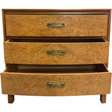 34" Unfinished 3 Drawer Vintage Dresser #08796