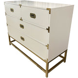 44" Finished 4 Drawer Vintage Dresser #08988