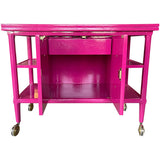 40" Finished 2 Door Tomlinson Vintage Bar Cart #08668