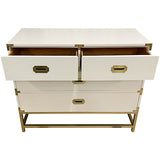 44" Finished 4 Drawer Vintage Dresser #08988