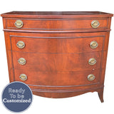 36" Unfinished 4 Drawer Drexel Vintage Dresser #08851