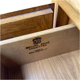 81.5" Unfinished 4 Door Baker Furniture Vintage Buffet #08831