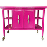 40" Finished 2 Door Tomlinson Vintage Bar Cart #08668