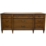 70" Unfinished 9 Drawer John M. Smyth Company Vintage Dresser #08934