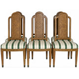20" Finished Vintage Chair Set of 6 #08678