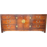 75" Unfinished 2 Door 6 Drawer White Fine Furniture Vintage Buffet #08865