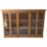 61.25" Unfinished 4 Door Vintage Hutch Top #08938