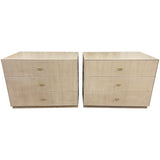 30" Unfinished 2 Drawer Vintage Nightstand Set of 2 #08875